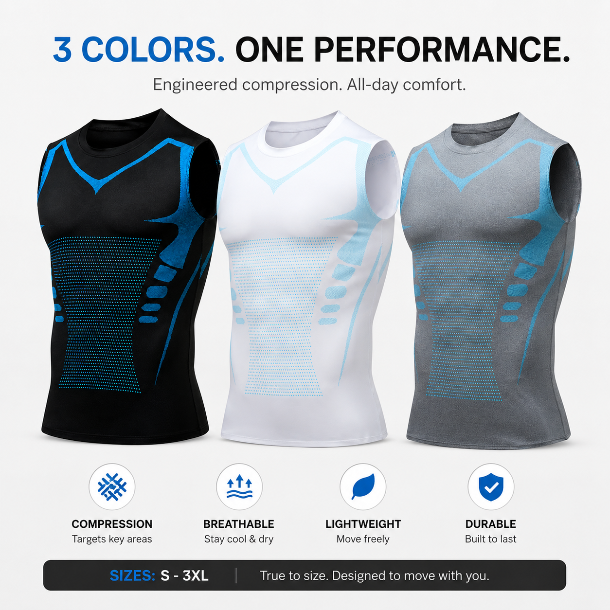 ValorCore™ Compression Tank | Instant Confidence & Performance Fit